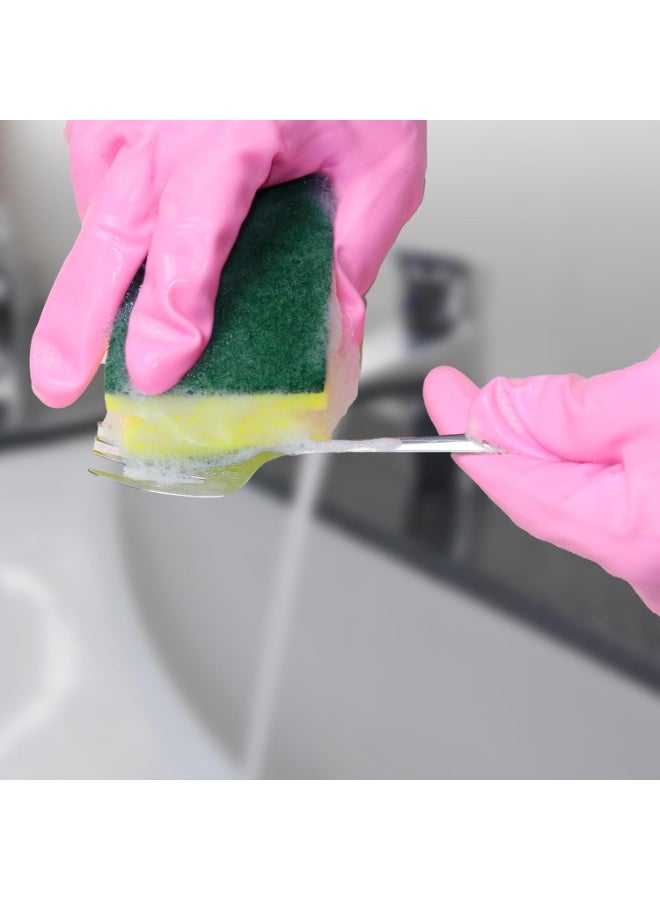 Halamodo 5-Pack Cleaning Sponge, Kitchen Sponges, Heavy Duty Dish Sponges for Cleaning Kitchen, Dishes, Bathroom - Image 5